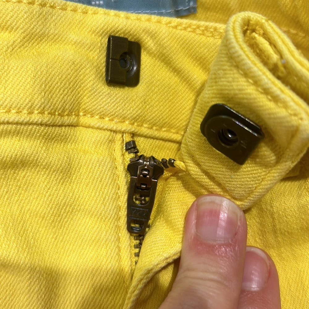 Gap 18-24 months yellow skinny jeans - Picture 6 of 6
